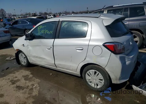 2022 Mitsubishi Mirage Es z USA, uszkodzony, nr VIN ML32AUHJXNH009312